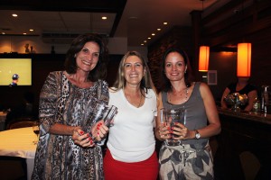 Ivete Chemin, a capita Leslie Bocchino e Ana Teresa Braz