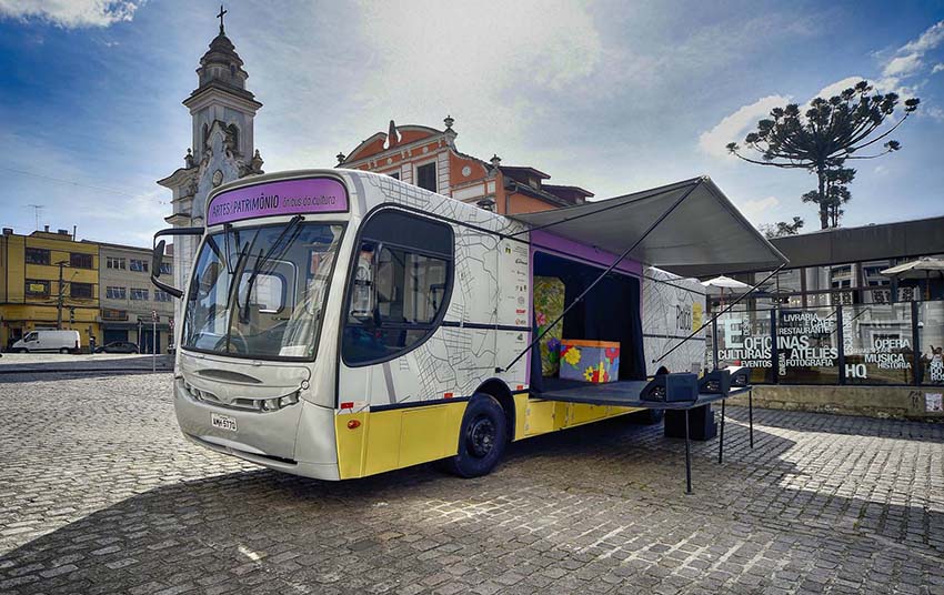 Ônibus da Cultura movimenta Parque Barigui neste domingo