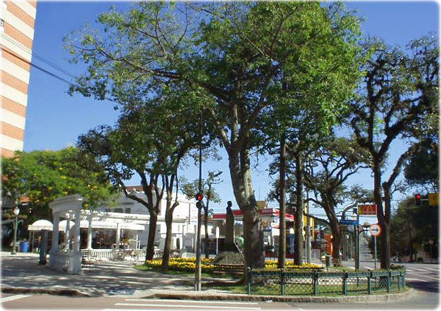A Praça Miguel Couto –Pracinha do Batel