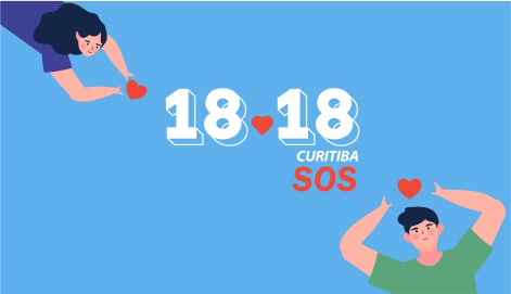 Curitiba 18💙18 volta a arrecadar cestas básicas para ajudar famílias na pandemia
